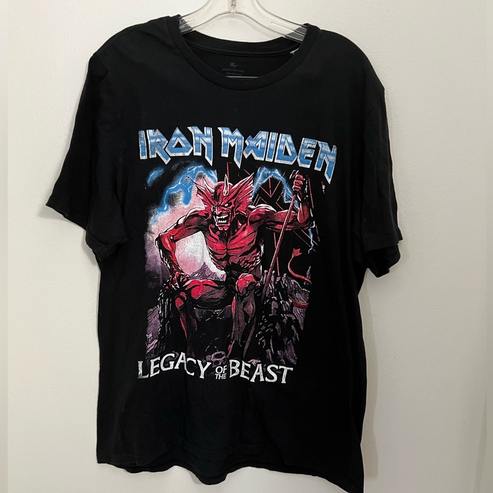 Iron Maiden Legacy Of The Beast Concert Tour 2019 T-shirt Size XL